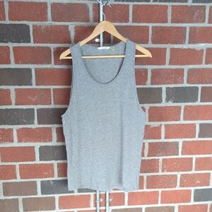 Theory Light Gray Tank Top